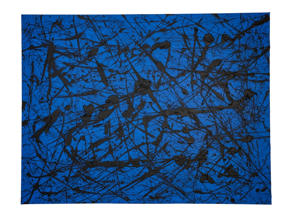 Titre: „Sang impur” (série) Artiste: Constantin ENACHE Date: 05/01/2024, France Technique: Acrylique sur toile Dimensions: 116 x 89 cm © CONSTANTIN ENACHE. Tous droits réservés.
